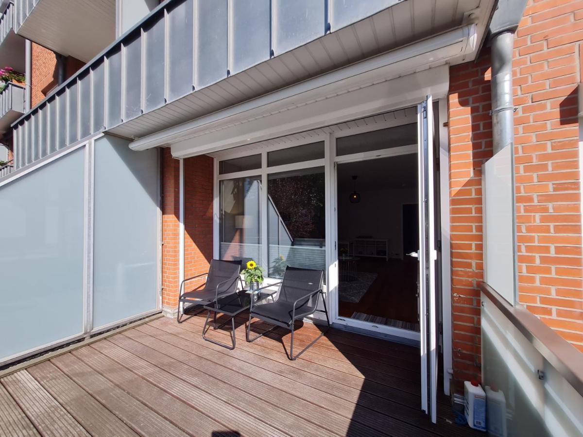 Wohnung Fleethoern - Zentral, Ruhig, Mit Parkplatz Und Balkon Kiel Exterior photo